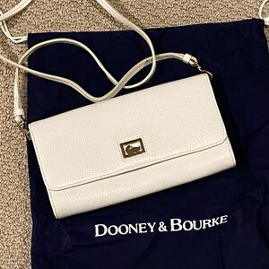 Dooney & Bourke Cream Crossbody Bag